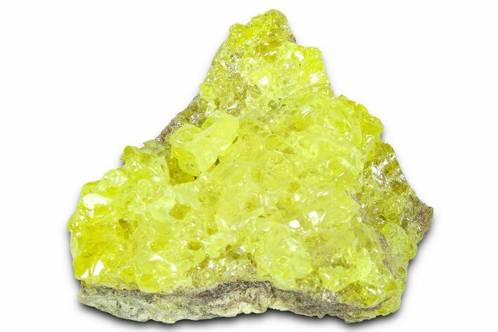 Bright-Yellow Sulfur Crystals - Bolivia #359319